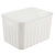 Wanfeng Japanese-Style Linen Pattern Storage Box Plastic Pp Tape Lid Portable Storage Box School Kindergarten Storage Box