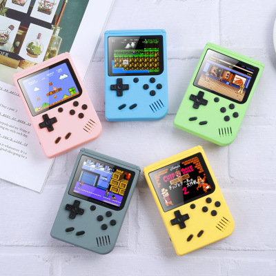 Macaron 800 in 1 Retro Classic Two-player Battle of children's Gift SUP handheld Game Console