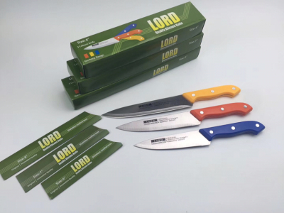 Fruit Knife Kitchen knives are available in black and colour