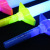 Music four sticks Plastic floor glow toy cross-border telescopic glow stick Taobao hot style toy sword wholesale