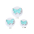 Baking cake mould 3PCS sunflower mould turning sugar Embossing cutting wholesale spot