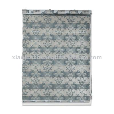 Shading printed roving curtain office bathroom kitchen louver waterproof roving curtain roll curtain