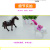 New Electric Music Luminous Rope Pony Singing Walking Momo Pig Stall Hot Sale New Year Goods Lucky Pig