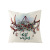 2020 Nordic New Christmas pillow Cover custom watercolor Garland cotton and linen cover sofa Cushion cover cross-border