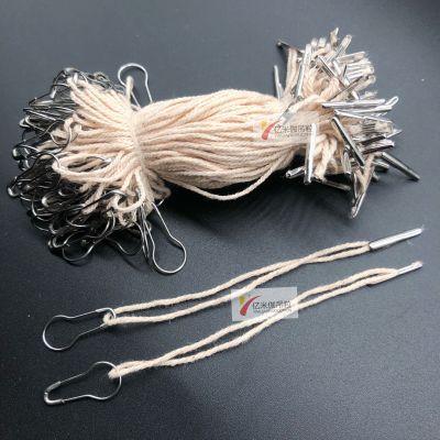 Cotton rope hanging line pin line buckle copper pin clothing Accessories Cotton thread hanging grain