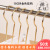 Broad-shouldered, seamless imitation wooden plastic hangers wholesale clothes support clothing stores dedicated to clothing racks for hanging suit hangers