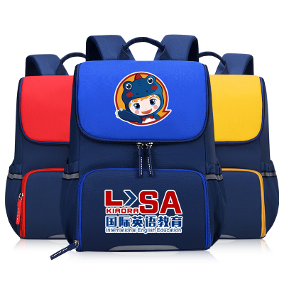 Boys and Girls Children's Schoolbag Primary School Student Backpack Backpack Stall E2019