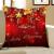 Christmas cotton and hemp pillow Europe and America Christmas Digital printing gold sofa pillow cushion Cover Support custom