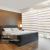 The double-layer shade curtain altered modern simple bedroom Manual lift louver curtain