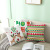 2020 Household Products Christmas Pillow Cover Custom Cartoon Alphabet printed Peach Skin Velvet Cover Amazon Hot Style