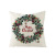 2020 Nordic New Christmas pillow Cover custom watercolor Garland cotton and linen cover sofa Cushion cover cross-border