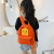 Creative Cartoon Satchel for Children  New Korean Version of Chaochao Kindergarten, Backpack Pure Color Animation Backpack