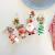 Christmas series PVC key chain Santa Claus Christmas tree Snowman bag Pendant