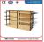 Steel Wood Shelf Multi-Layer Double-Sided Display Stand Display Cosmetics Display Cabinet