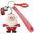 Christmas series PVC key chain Santa Claus Christmas tree Snowman bag Pendant