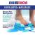 Bathroom exfoliator and foot cleaner