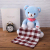 Hide-and-Seek Cat Little Bear Plush Toys Child Comforter Toy Doll Baby Gift Shy Bear Doll