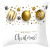 New Christmas Golden Snow Short Plush pillow Cover Home sofa cushion Cover Wholesale customization