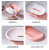 Fashionable Simple and Elegant Double-Layer Soap Box Simple and Convenient 360 ° Rotating Double-Layer Draining Home Bathroom