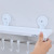 Bathroom Kitchen Bath Sanitary Bathroom Mirror Front Plastic Suction Rack Gargle Table Punch-Free Suction Wall Shelf