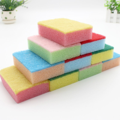0586 Candy Color Decontamination Sponge Strong Colorful Nano Sponge Cleaning Wipe Magic Magic Decontamination