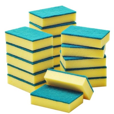 0587 Dish-Washing Sponge High Density Sponge Household Sponge Cleaning Wipe Kitchen Dish Cloth Scouring Pad Sponge Block