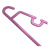 Modern simple plastic daily provisions of pink thanks hanger agents to join