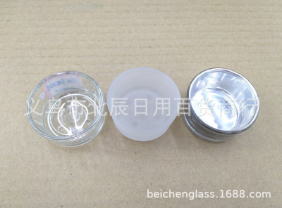 Spot Supply of 4 cup Glass Wax Greek Glass Candlestick pressing tea Wax electroplated candlesticks wholesale