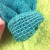 0598 Magic Exfoliating Rub-Free Bath Towel Mud Rubbing Bath Towel Elastic Five Fingers Bath Gloves
