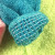 0598 Magical Exfoliating Rub-Free Bath Towel Rubbing Mud Bath Towel Elastic Five Finger Bath Gloves