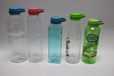 Ca: More than 100 Plastic Cartoon Transparent PET soda can not break the Cup Sports Water Cup