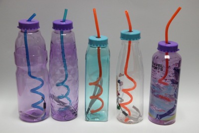 Ca: More than 100 Plastic Cartoon Transparent PET soda can not break the Cup Sports Water Cup
