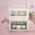 Wholesale Transparent Cosmetic Storage Box Creative Multi-Layer Large Organizing Box Portable Drawer Cosmetic Case