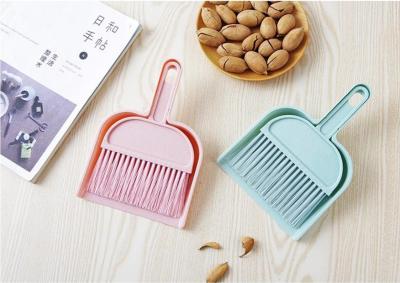 Mini Dustpan Broom Brush Suit Plastic Household Small Bucket Practical Small Broom Factory Direct Sales
