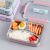 304 Stainless Steel Insulated Lunch Box Student Company Anti-Scald Rectangular Large Thickened Lunch Box Compartment Fast Food Plate