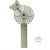 W15 Charging small fan multi-purpose humidifier fan Frog student fan cartoon handheld small fan