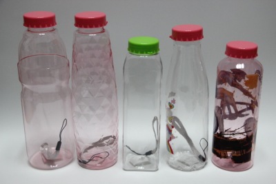 Ca: More than 100 Plastic Cartoon Transparent PET soda can not break the Cup Sports Water Cup