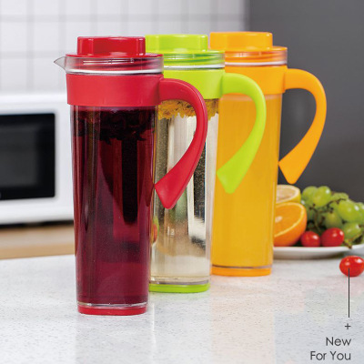 Hot High Borosilicate Glass Heat-Resistant Multifunctional Cold Water Bottle Creative Fashion Large Capacity Factory 