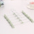 Nordic Style Plastic Trousers Rack Daily Necessities Matcha Green Hanger First-Hand Supply