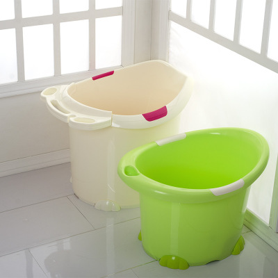 Factory Direct Sales Shunsheng Children's Plastic Bath Barrel Non-Slip Baby Bath Barrel Thickened plus Size Baby Bath Bucket