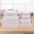 Shunsheng New Transparent 5-Piece Storage Box Plastic Thickened Storage Set Snack Portable Storage Box