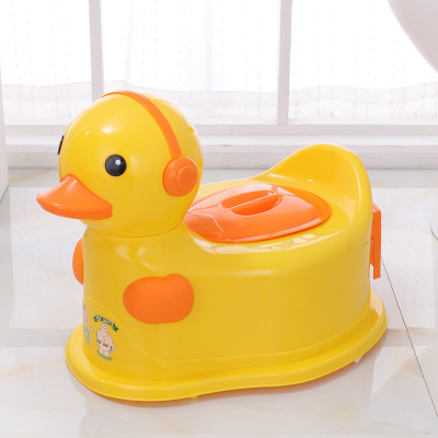 Factory Direct Sales Currently Available Wholesale Children's Toilet Headphones with Armrest Cartoon Potty Urinal 