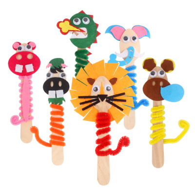 DIY Children's Handmade Spoon Animal Toy