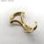 Factory Direct Sales Golden Iron Hollow out Clothes Holder Furniture Hardware Clothes Hook Accessories