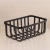 Nordic Iron Basket Metal Basket Makeup Vegetable Jewelry Basket Daily Necessities Dustproof Basket Storage Basket Storage Basket