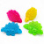 Foreign Trade Hot Selling Glowing Dinosaur Elastic Ball Flash Vent Hairy Ball New Exotic Children's Day Toys Wholesale