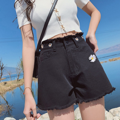 Daisy Jean Shorts for Women 2020 Spring/Summer New High-Waisted Hot Pants Show Skinny Daisy style loose Ins