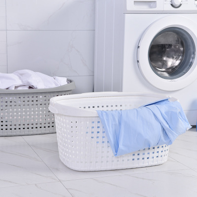 The Factory direct hand plastic basket bathroom laundry basket Hollowed out -out laundry basket