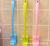 Daily Necessities Plastic Cleaning Toilet Brush Blue Factory Wholesale