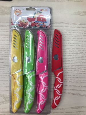 6PC 8-inch Plastic fruit Set fruit knife sell well in Africa